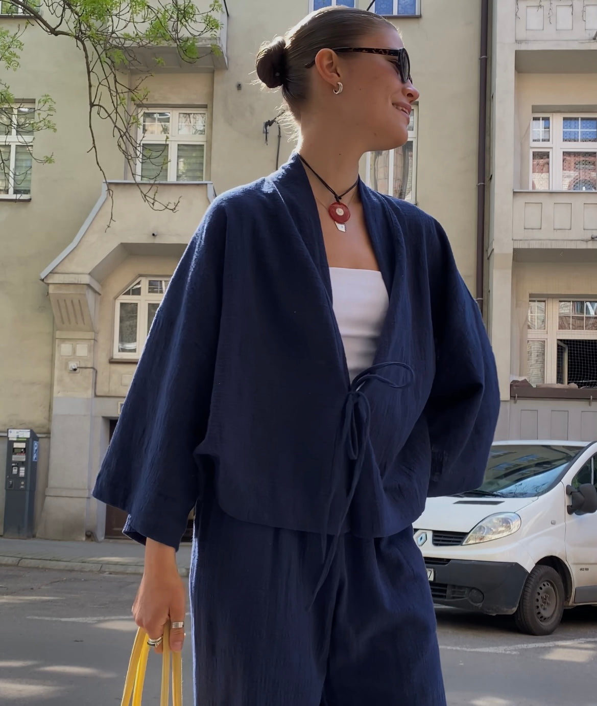 Kimono Astrid, Navy